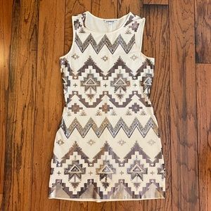Express Aztec Print Dress size L
